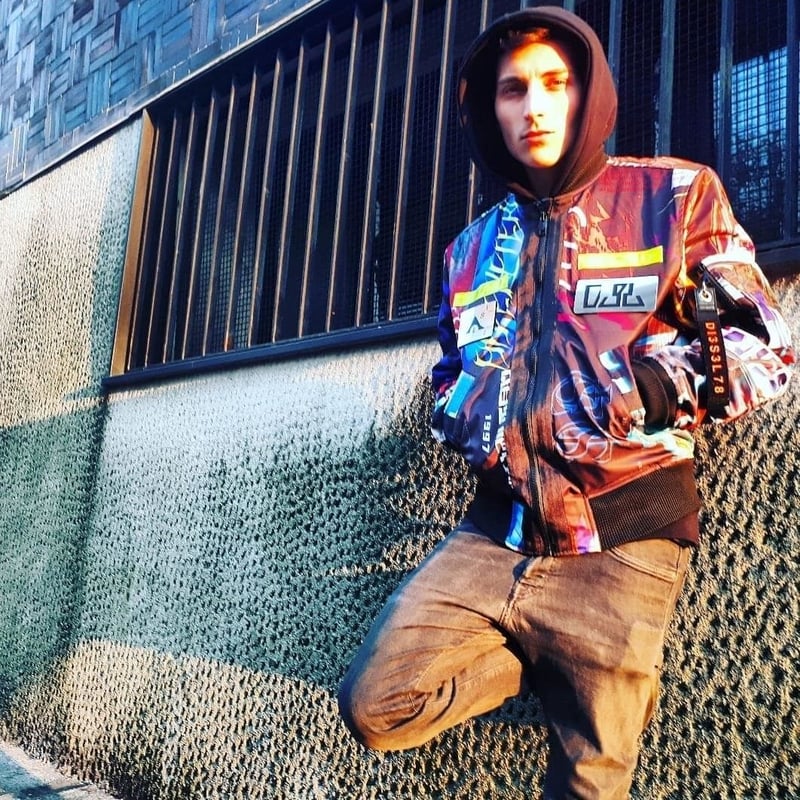 DIESEL J-ENKA-PRINT ジャケット | soldout_imports