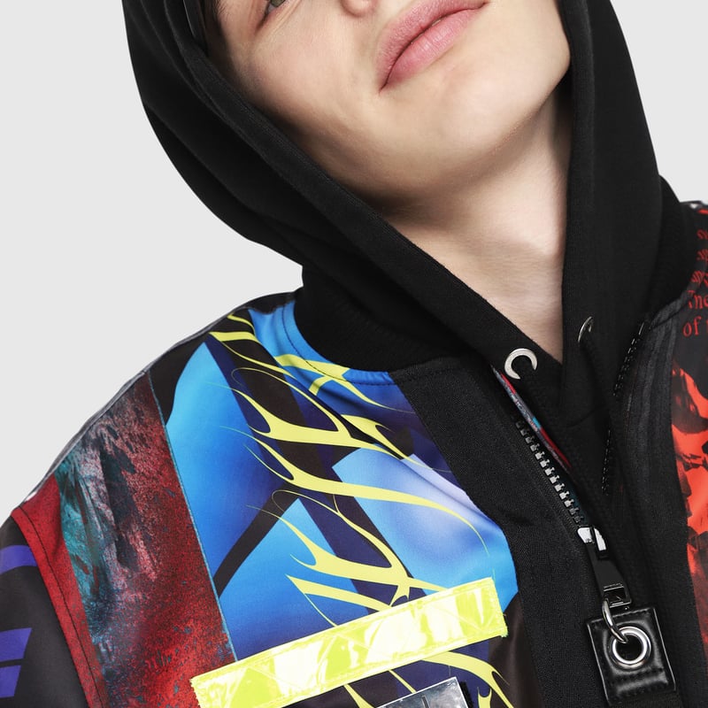 DIESEL J-ENKA-PRINT ジャケット | soldout_imports