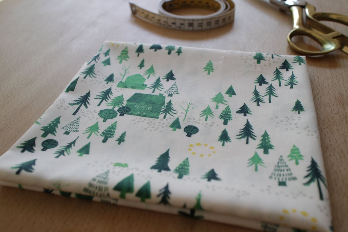 ☆オーダー可能生地一覧⑥☆ 測り売り ・おもいでの森 / 40番手ツイル | nonohananote