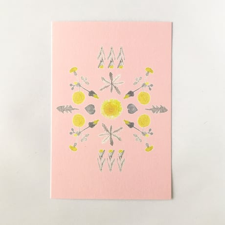 ポストカードセット・meadow flowers