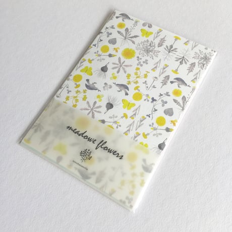 ポストカードセット・meadow flowers