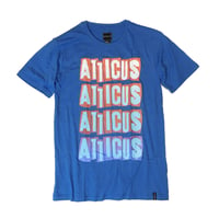 ATTICUS  / LETTERBOX  Tシャツ（Royal Blue）