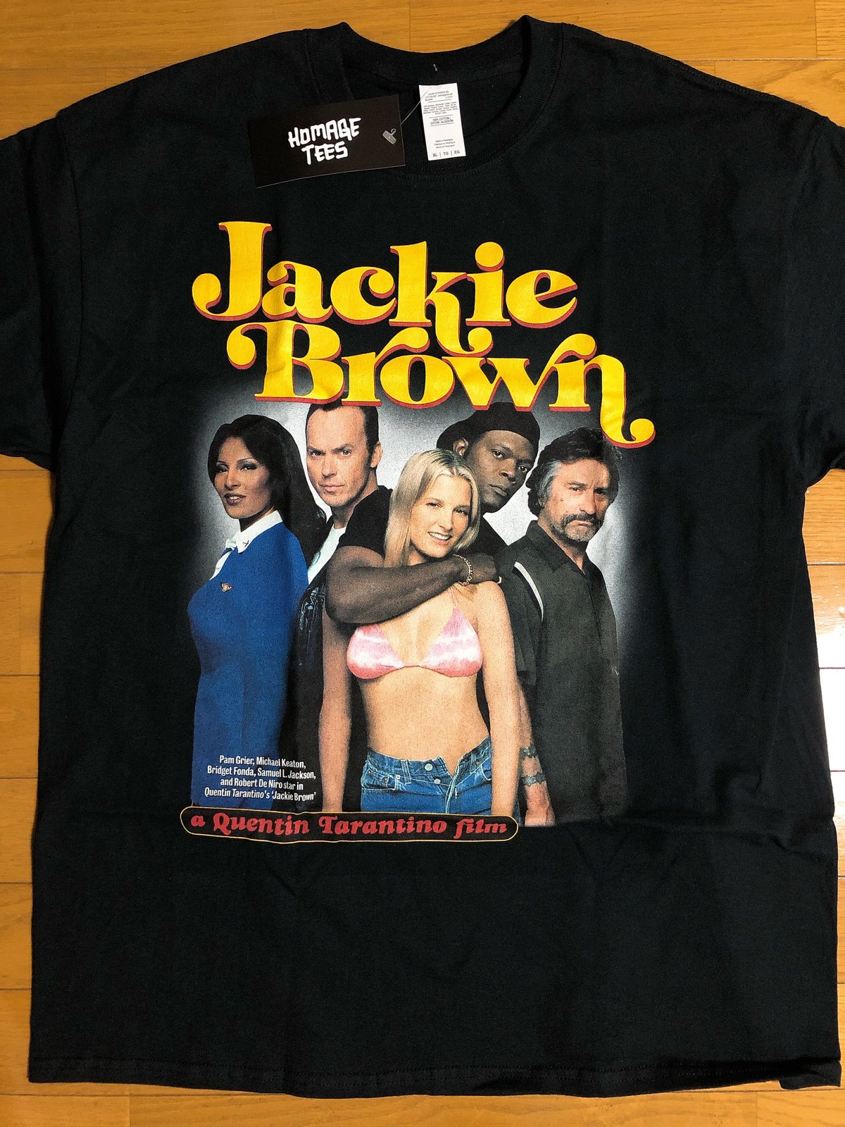 ジャッキーブラウン　Tシャツ Jackie Brown vintage tee movie tee ジャッキーブラウン 映画T