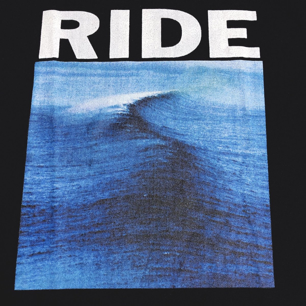RIDE official nowhere バンドTシャツ ライド マイブラ ステッカー付 RIDE バンドTシャツ nowhere ライド マイブラ - メルカリ