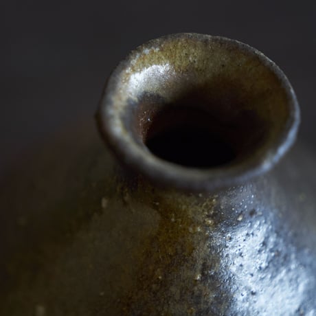 自然釉徳利（026）
