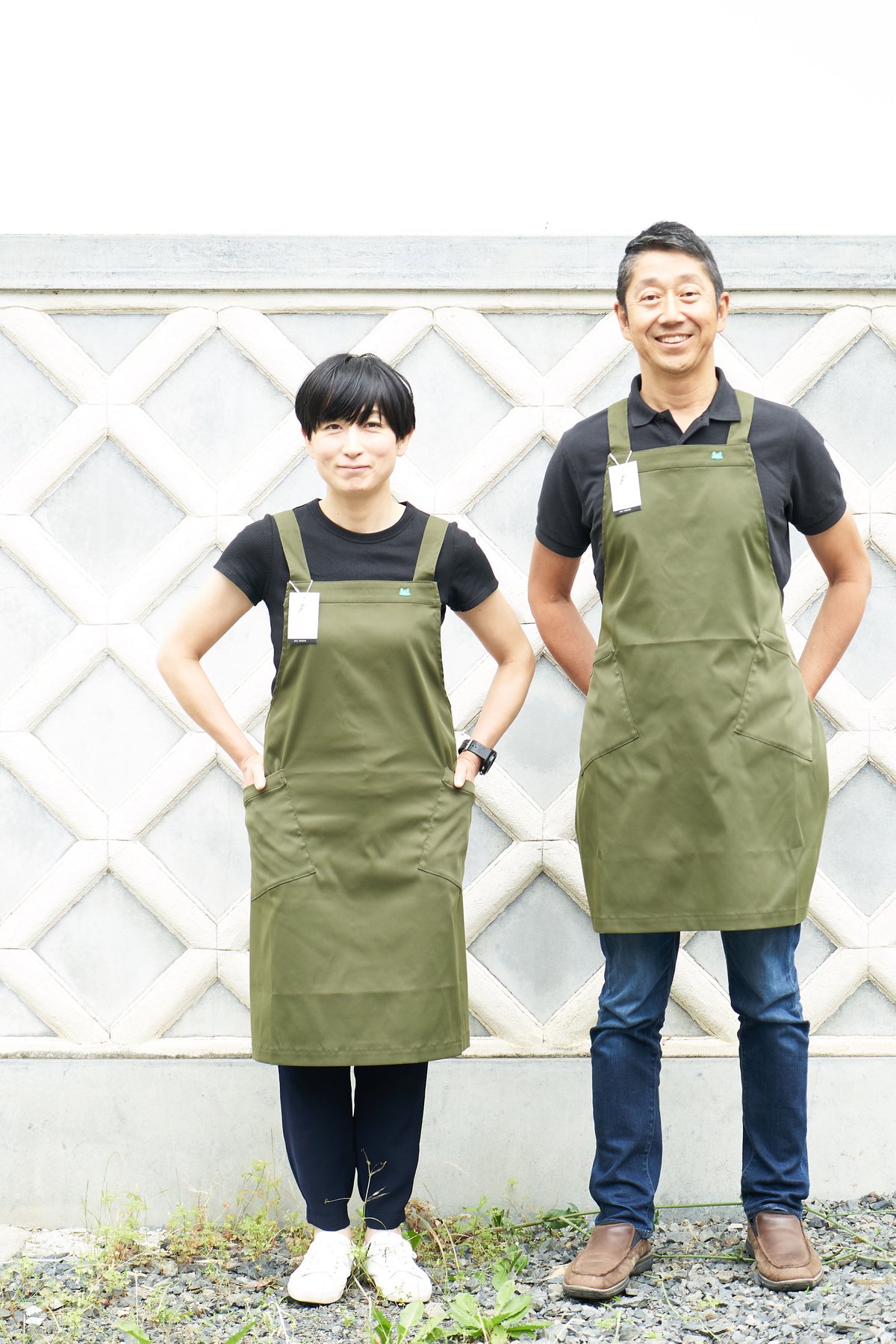 衝撃特価 ORIGINAL TAKIMAKI エプロン・三角巾 ORGANIC NAVY / APRON