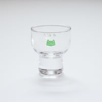 かえる清酒グラス（緑 のむ？）
