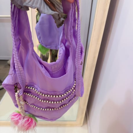 EcoBag Purple x Heart Charm