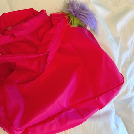 EcoBag  Pink x Heart Charm