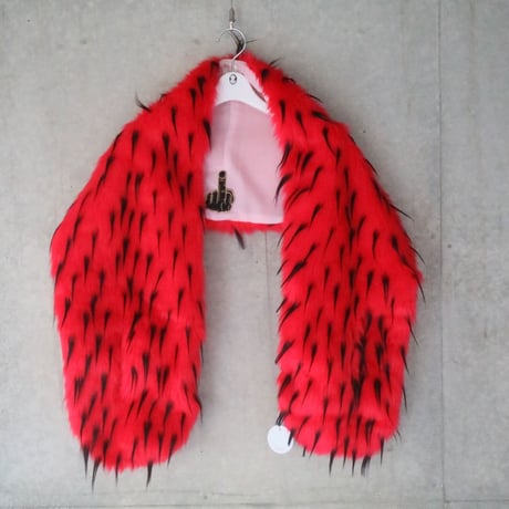 Red shawl