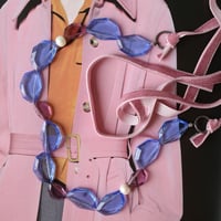 Vintage glass necklace DB