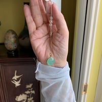 Gカルセドニーピアス