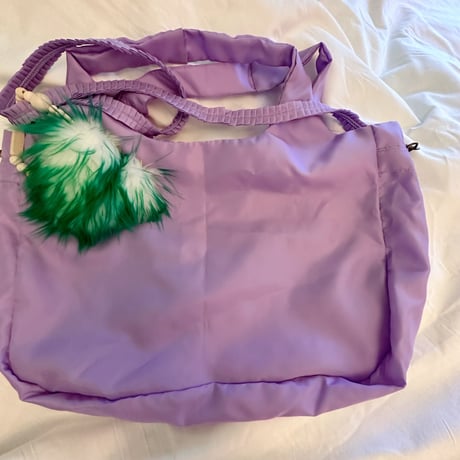 EcoBag Purple x Heart Charm