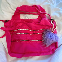 EcoBag  Pink x Heart Charm