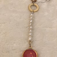 Pearl Agate Earring CP