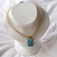 Mesh chain necklace