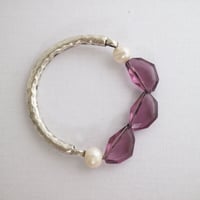 Pearl-glass bracelet P