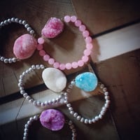 Pink鉱石ブレスレット