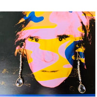クリスタルクォーツピアス