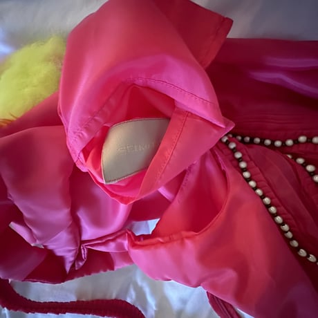 EcoBag  Pink x Heart Charm