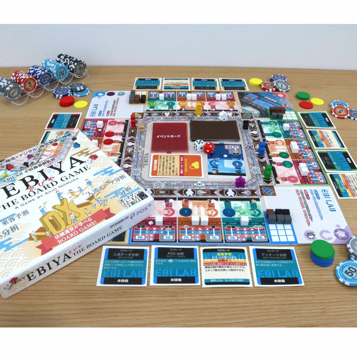 wyEBIYA THE BOARD GAME（ゑびやボードゲーム）