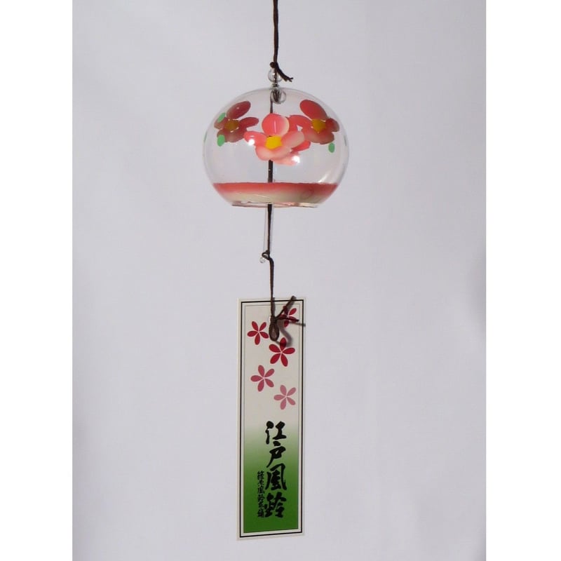ハンドメイド　琵琶丸 小丸 花ピンク | 篠原風鈴本舗