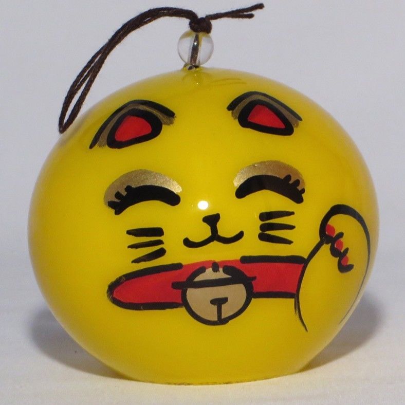 小丸 金運招き猫（スマイル） | 篠原風鈴本舗