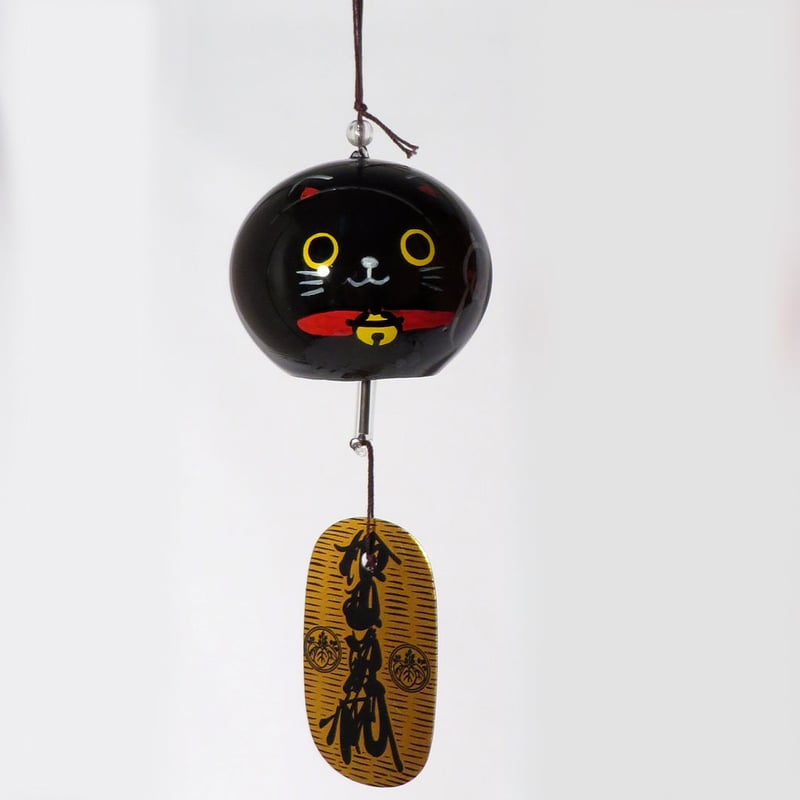 激レア‼️ 骨董、黒招き猫 人招き、福招き 鈴ではなく打出の小槌