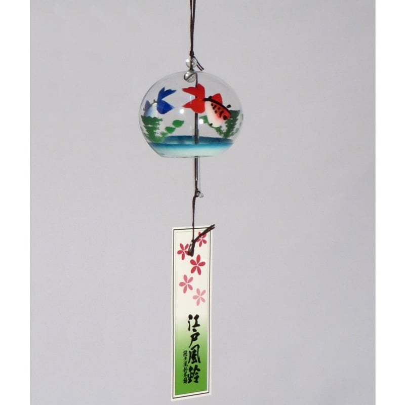 小丸 赤青二色金魚 | 篠原風鈴本舗 小丸 赤青二色金魚 | 篠原風鈴本舗