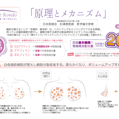 [セインムー・ボーテロンド 100mL]  部分太り®美容液-顔・首のシワ改善/バストケア