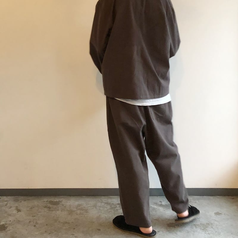 パンツ VOIRY SUNDAY PANTS-CORDUROY (C-GRAY) VOIRY｜SUNDAY PANTS-CORDUROY/イージーパンツ コーデュロイ