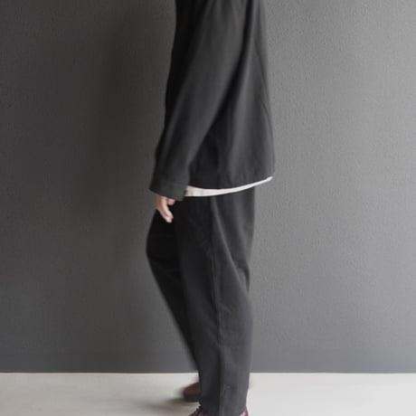 SUNDAY PANTS from "VOIRY STORE"  COTTON DUCK BLACK