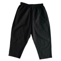 SUNDAY PANTS from "VOIRY STORE"  COTTON DUCK BLACK