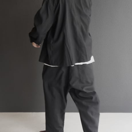 SUNDAY PANTS from "VOIRY STORE"  COTTON DUCK BLACK