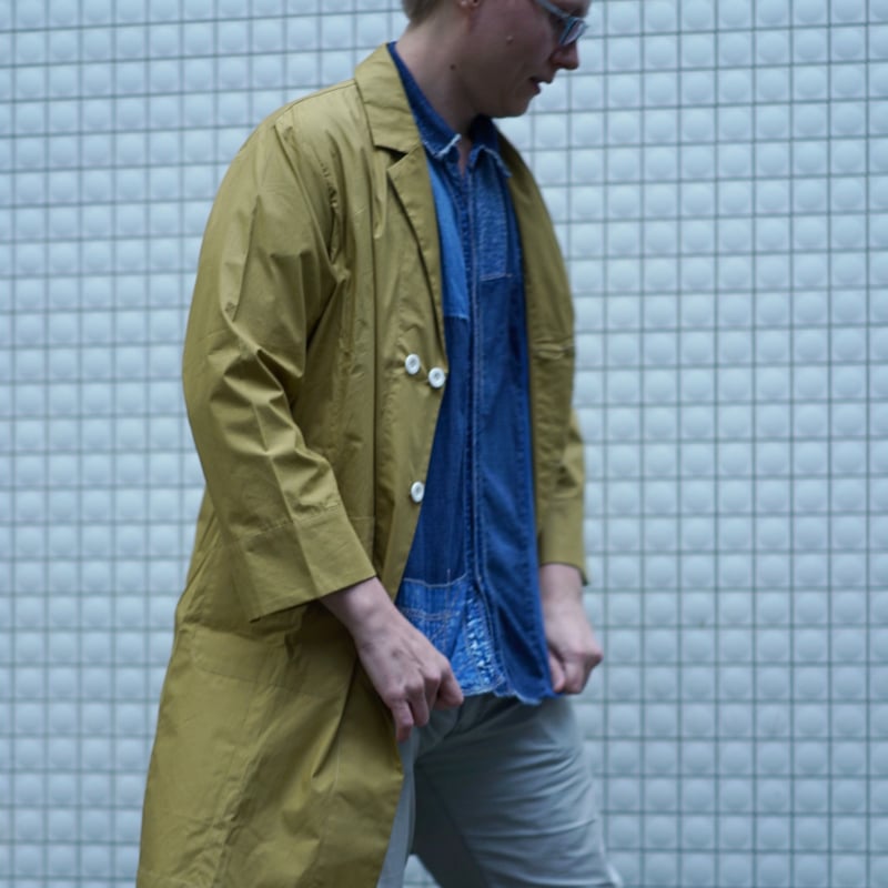 WHYTE COAT NAVY | panenkatokyo's STORE