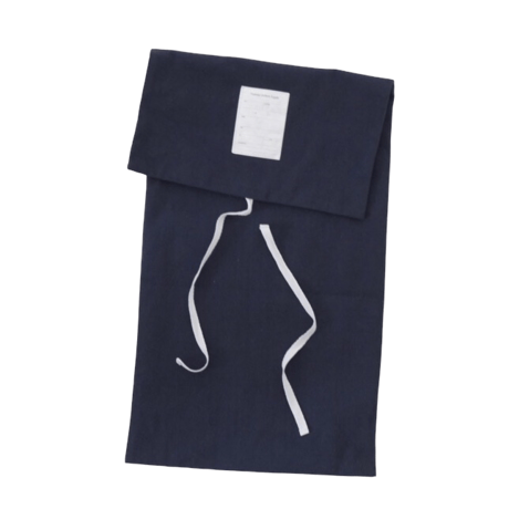 TRAVEL POUCH  NAVY COTTON TWILL