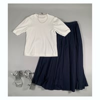 コットンフレアー　カラードスカート