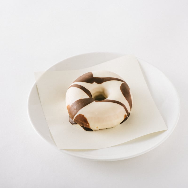 ドーナツ　ホワイト2点 ホワイトチョコドッツ 5個セット | LA PANADERIA DOTS