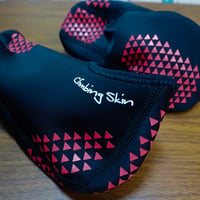 Climbing Skin Ver.3 （クライミングスキン　ヴァージョン３）　Lサイズ（実寸ダウントー２６～２８ｃｍ/フラット２４～２７ｃｍ）レッド 　◆クライミング