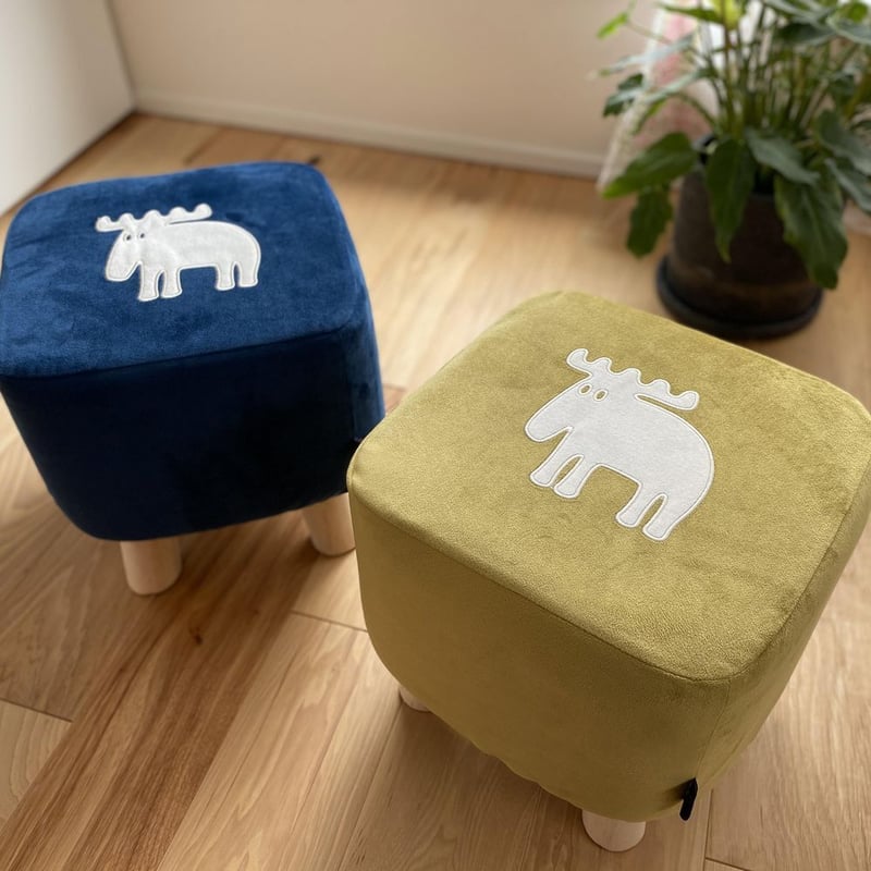 moz・・ モズ ベロアスツール | tick tack dachs by TM GOOD