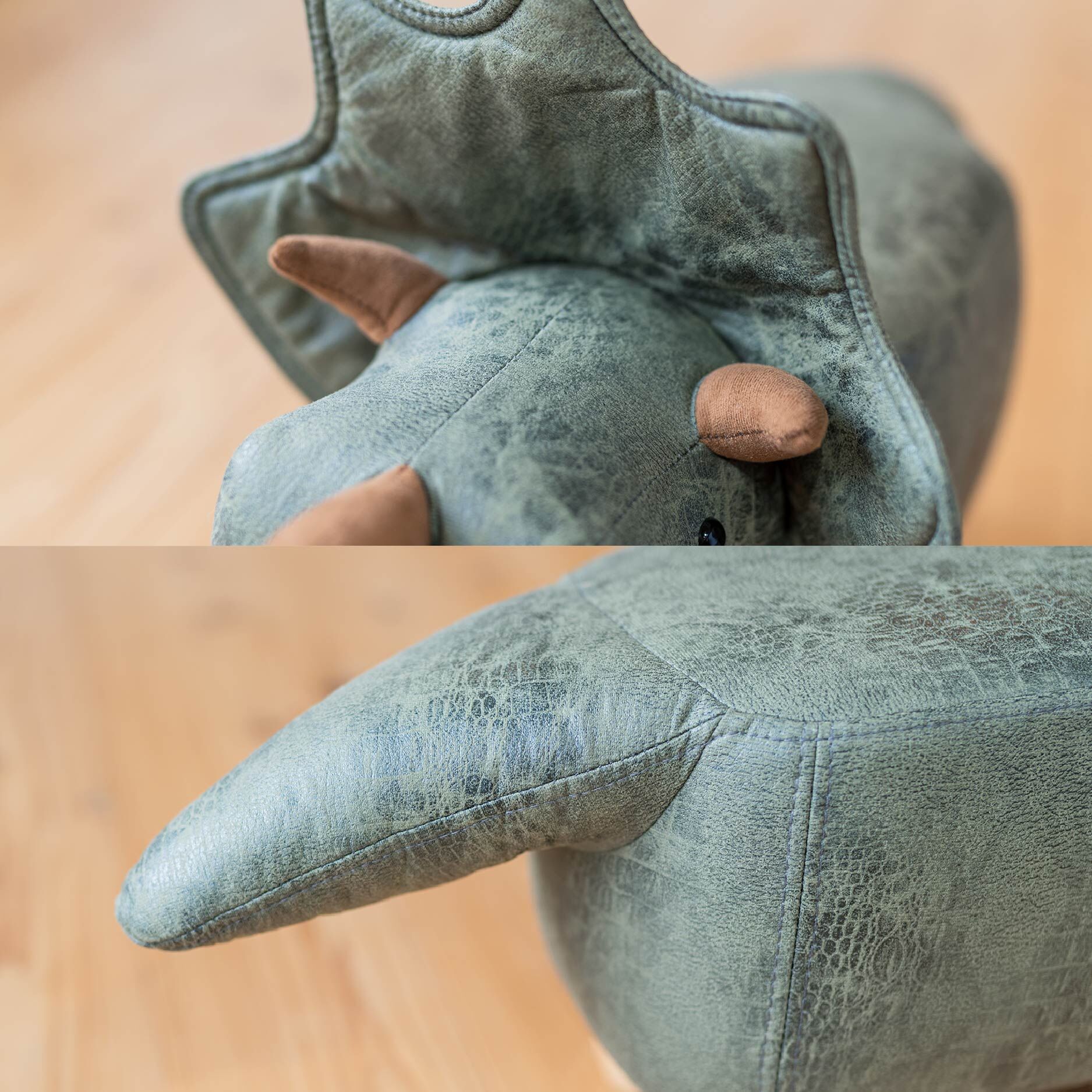 恐竜モチーフのスツール・・Triceratops Jr.（トリケラトプスジュニア
