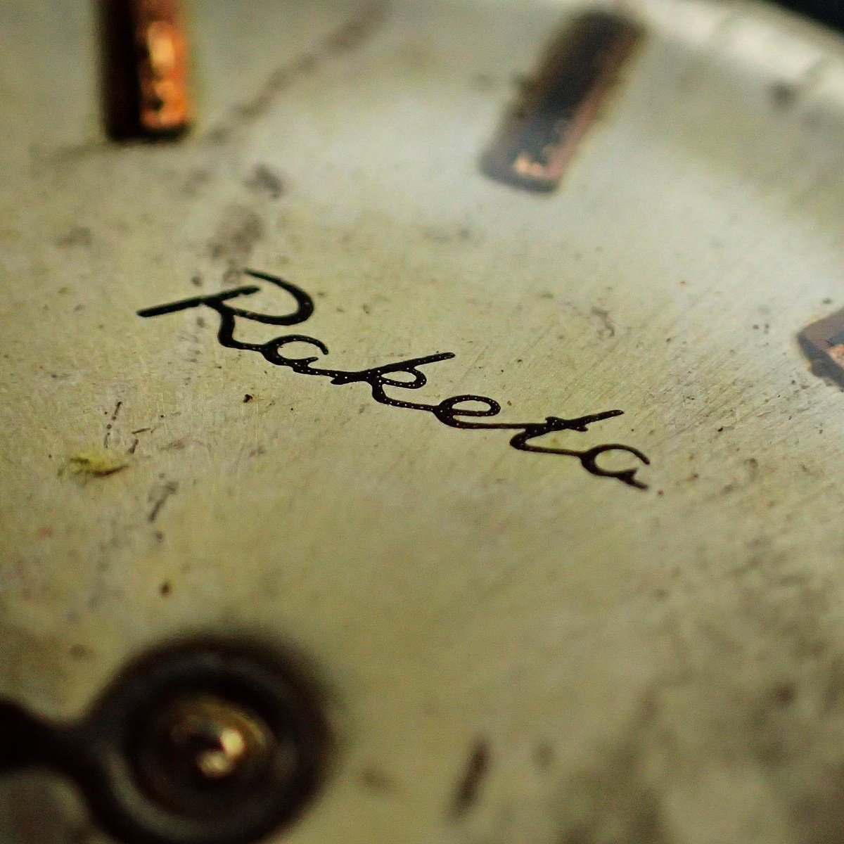 古時計の文字盤 帯留め #008 | kotokoto