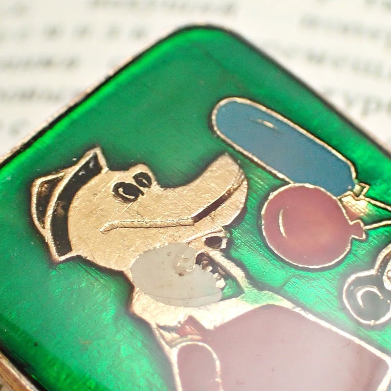 チェブラーシカ ブローチ ［旧ソ連］ #002 | kotokoto