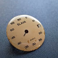 古時計の文字盤ブローチ #002