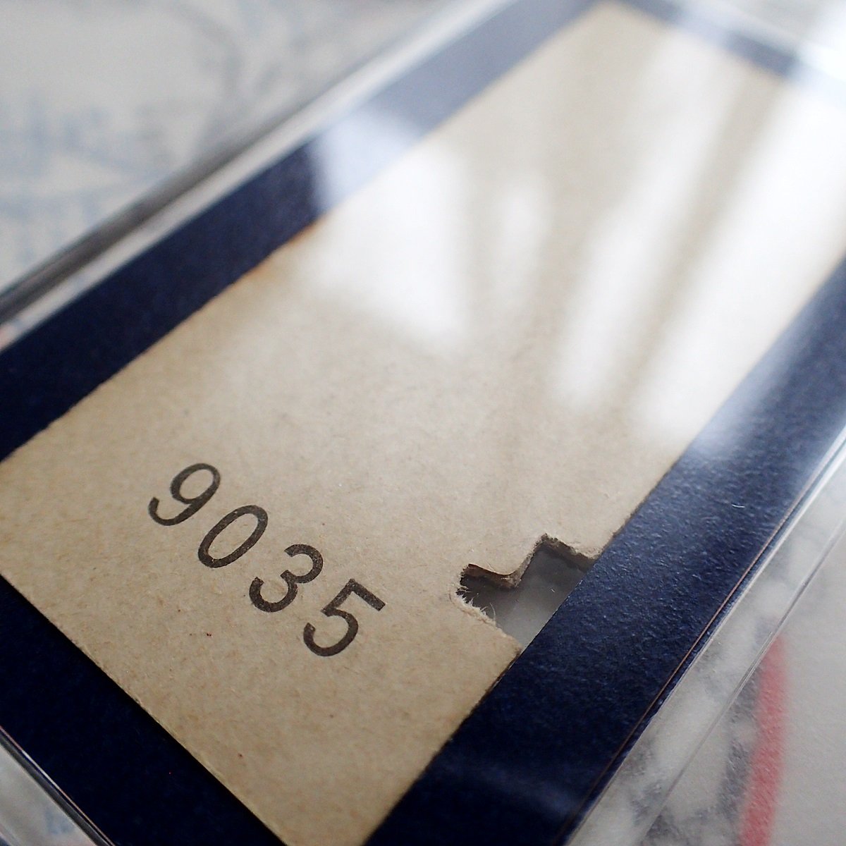 鉄道乗車券キーホルダー［平塚・茅ヶ崎駅／昭和41年11月19日］ #131