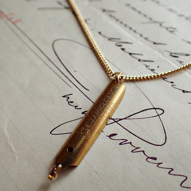 古いペン先ネックレス ［イギリス］ #078 | kotokoto