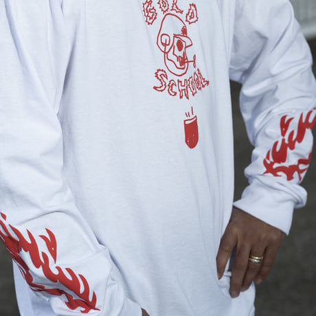 gold school long sleeve t shirt