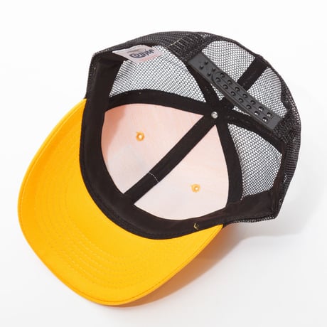 gold school mesh cap