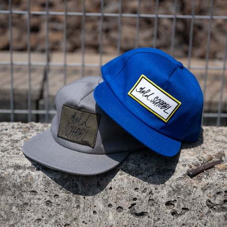 gold school twill cap