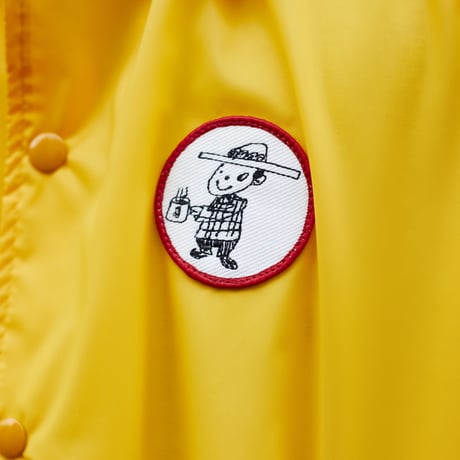 gold school sport master coach jacket